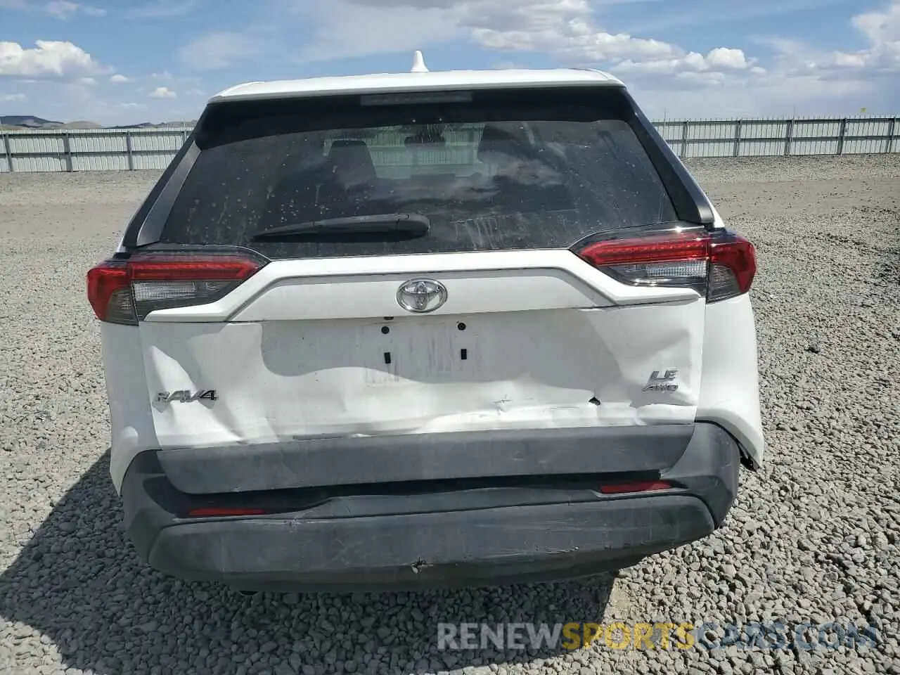 6 Photograph of a damaged car 2T3F1RFV5NC284311 TOYOTA RAV4 2022