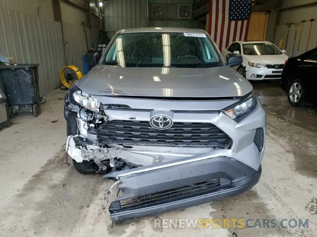 5 Photograph of a damaged car 2T3F1RFV5NC305349 TOYOTA RAV4 2022