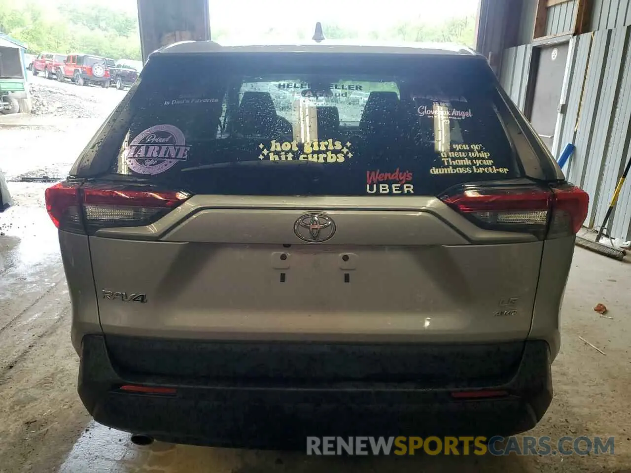 6 Photograph of a damaged car 2T3F1RFV5NC305349 TOYOTA RAV4 2022