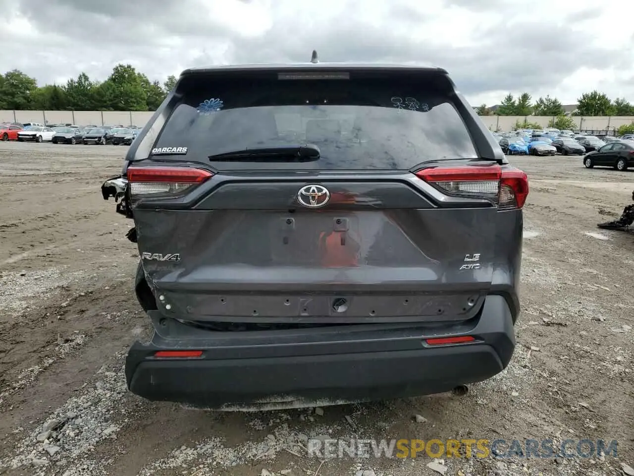 6 Photograph of a damaged car 2T3F1RFV5NC313242 TOYOTA RAV4 2022