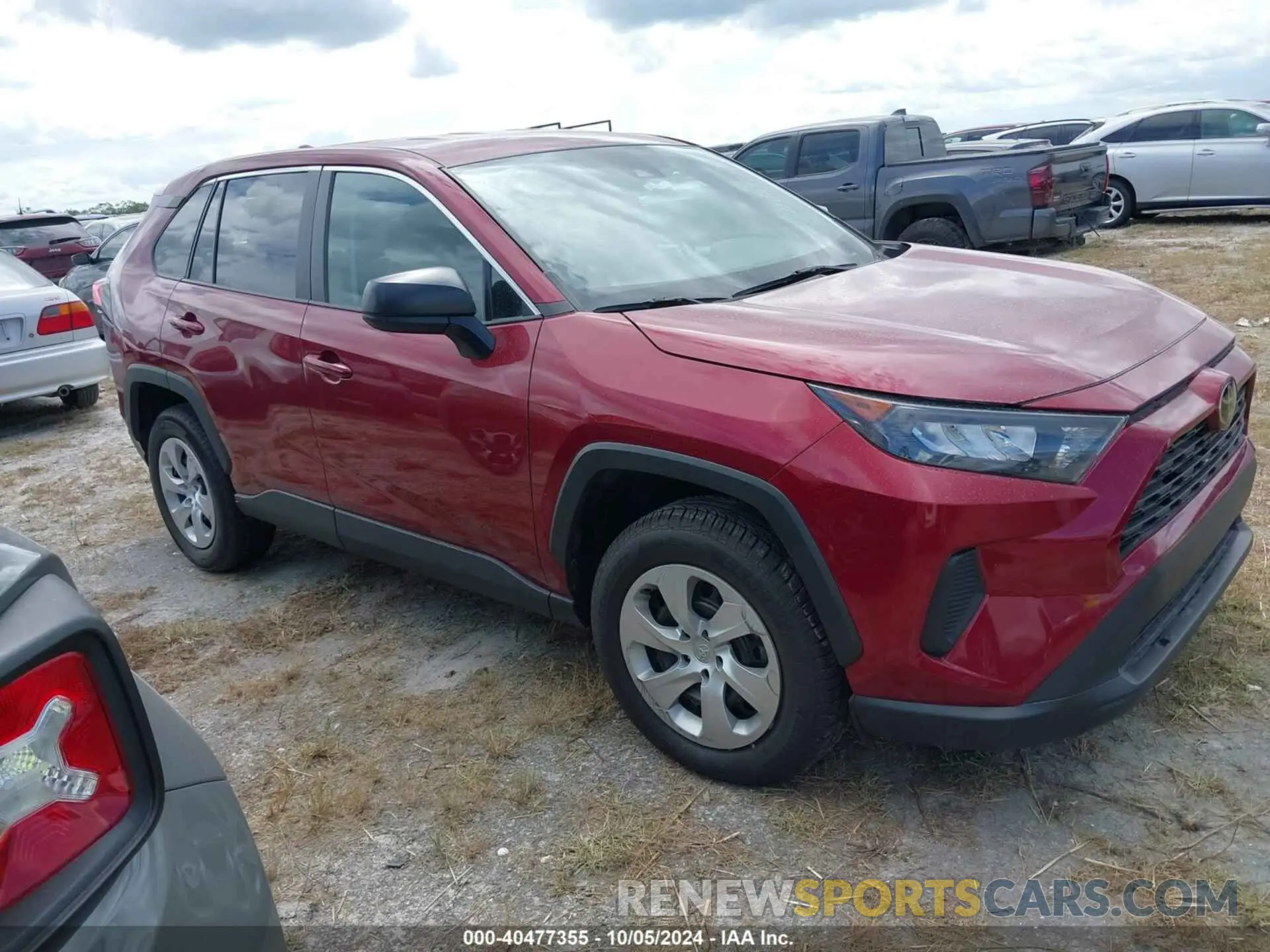 1 Photograph of a damaged car 2T3F1RFV5NW264932 TOYOTA RAV4 2022