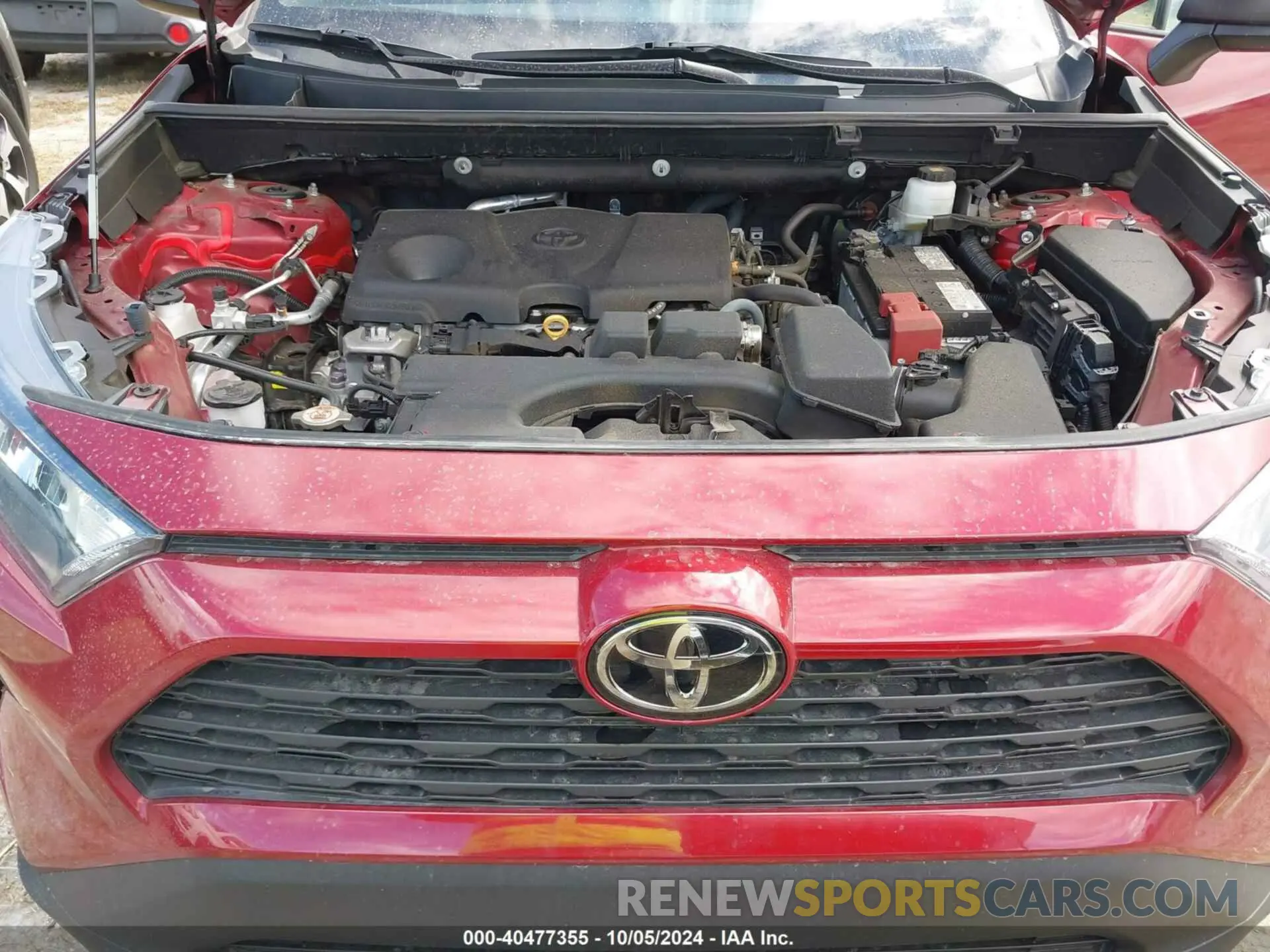 10 Photograph of a damaged car 2T3F1RFV5NW264932 TOYOTA RAV4 2022
