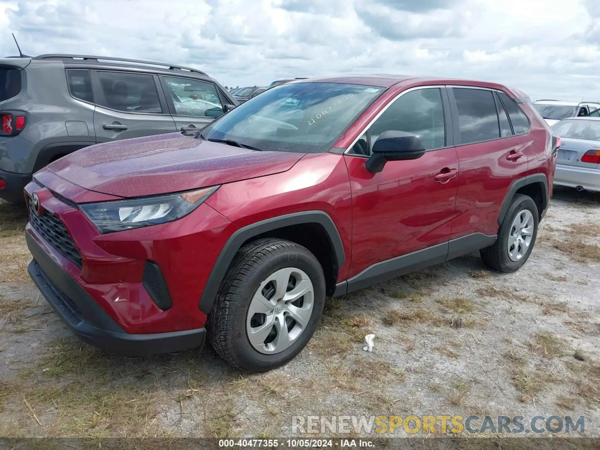 2 Photograph of a damaged car 2T3F1RFV5NW264932 TOYOTA RAV4 2022