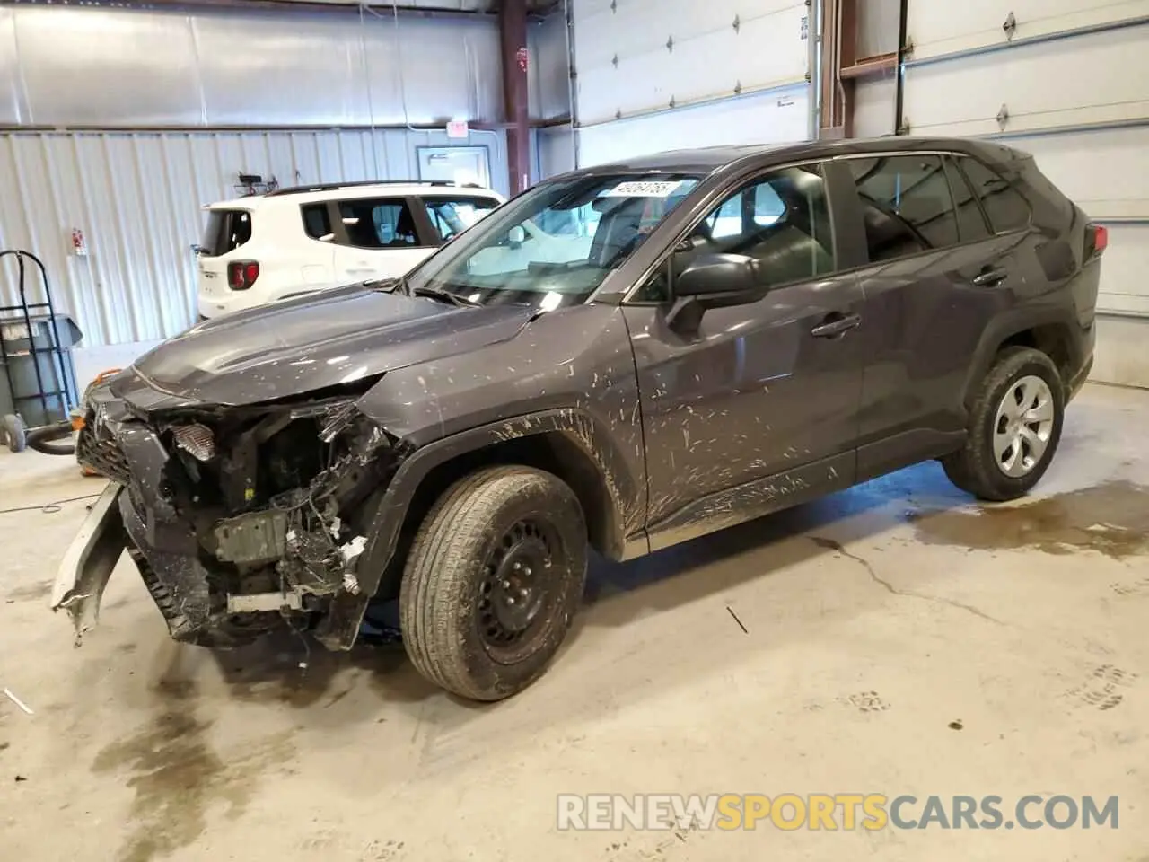1 Photograph of a damaged car 2T3F1RFV5NW270665 TOYOTA RAV4 2022