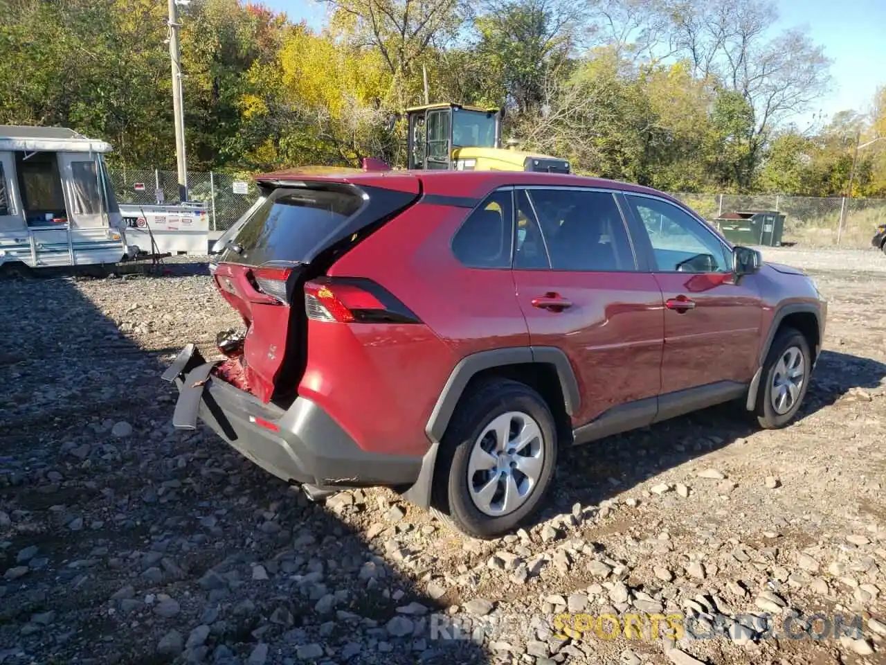 4 Photograph of a damaged car 2T3F1RFV5NW303101 TOYOTA RAV4 2022