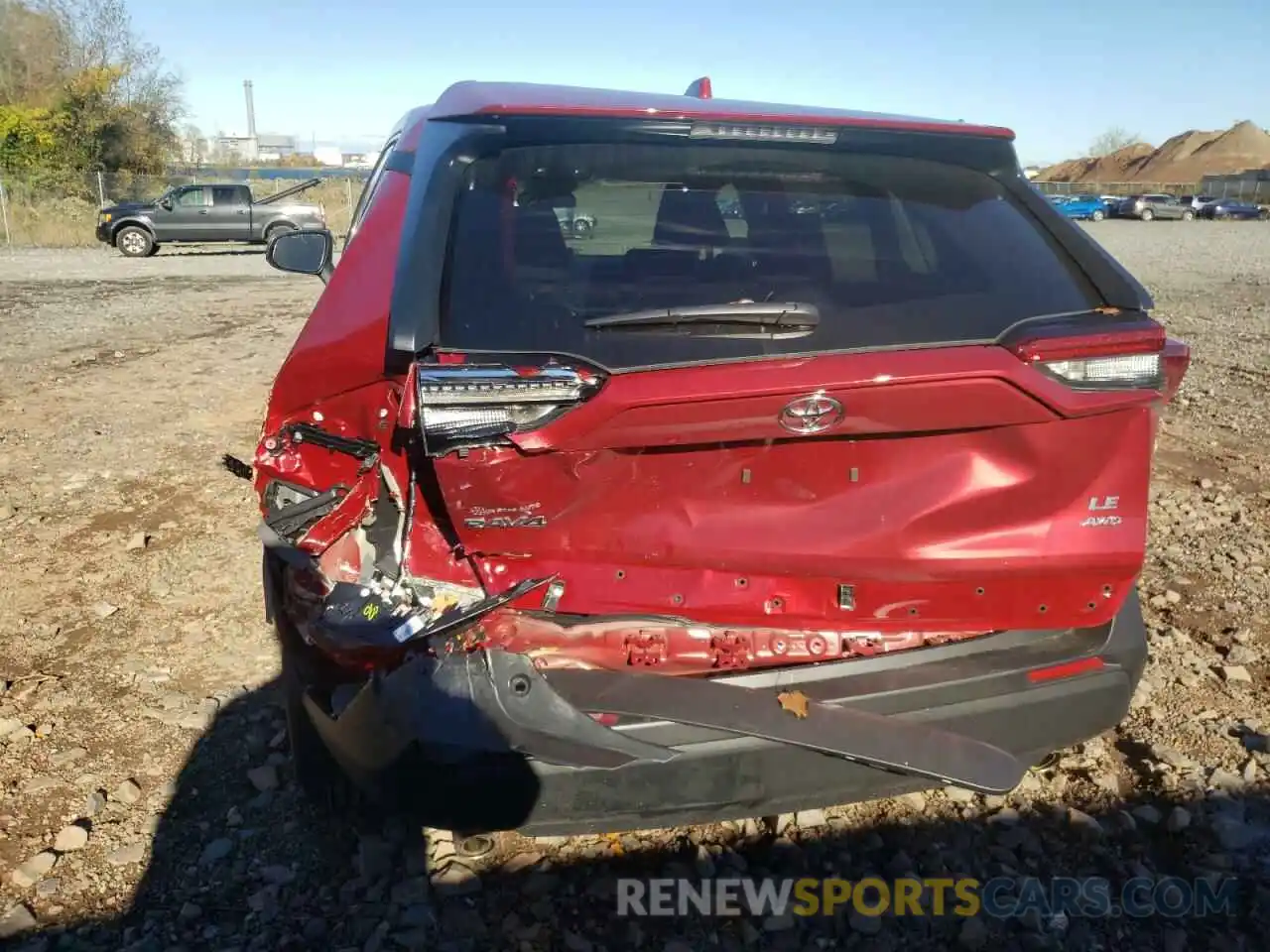 9 Photograph of a damaged car 2T3F1RFV5NW303101 TOYOTA RAV4 2022