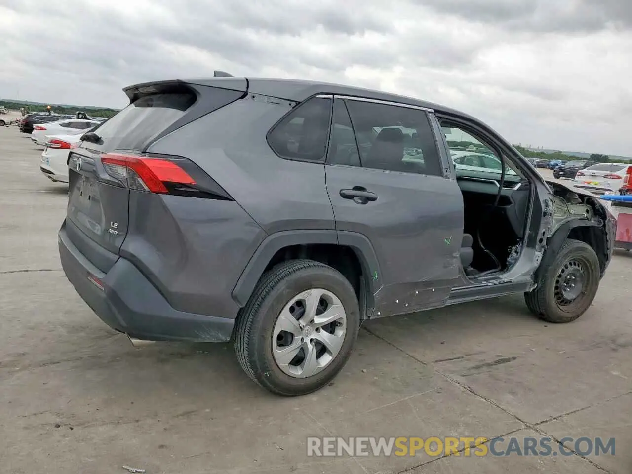 3 Photograph of a damaged car 2T3F1RFV6NC258767 TOYOTA RAV4 2022