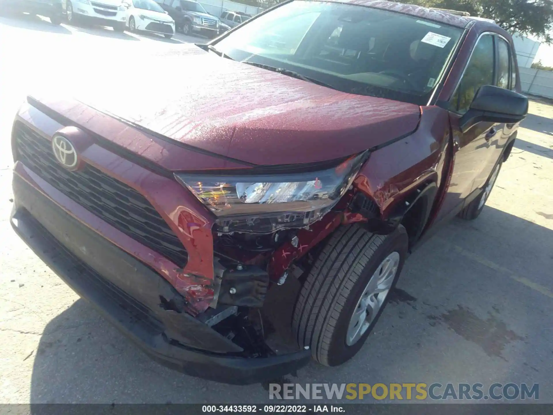 6 Photograph of a damaged car 2T3F1RFV6NW263837 TOYOTA RAV4 2022