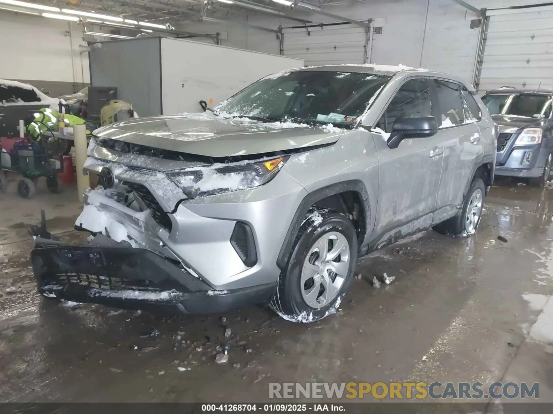 2 Photograph of a damaged car 2T3F1RFV6NW266138 TOYOTA RAV4 2022