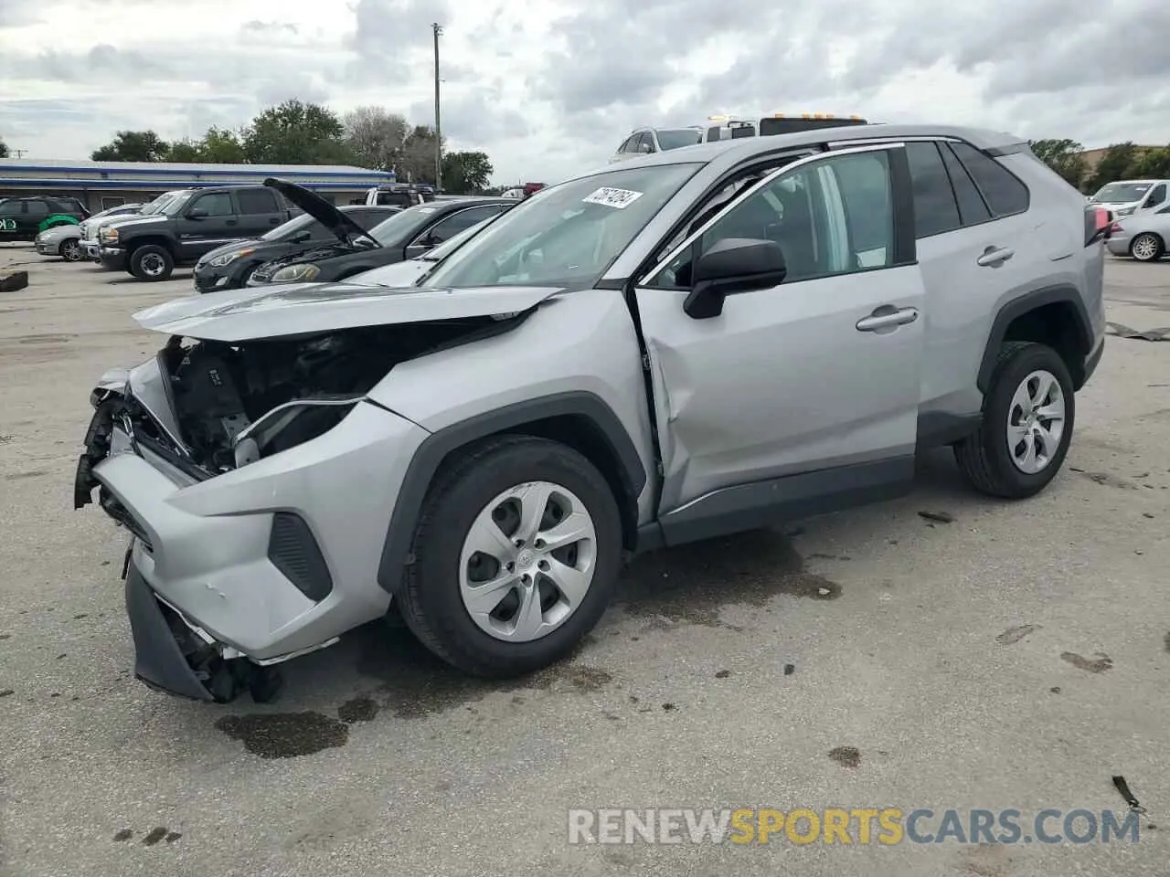 1 Photograph of a damaged car 2T3F1RFV6NW275244 TOYOTA RAV4 2022