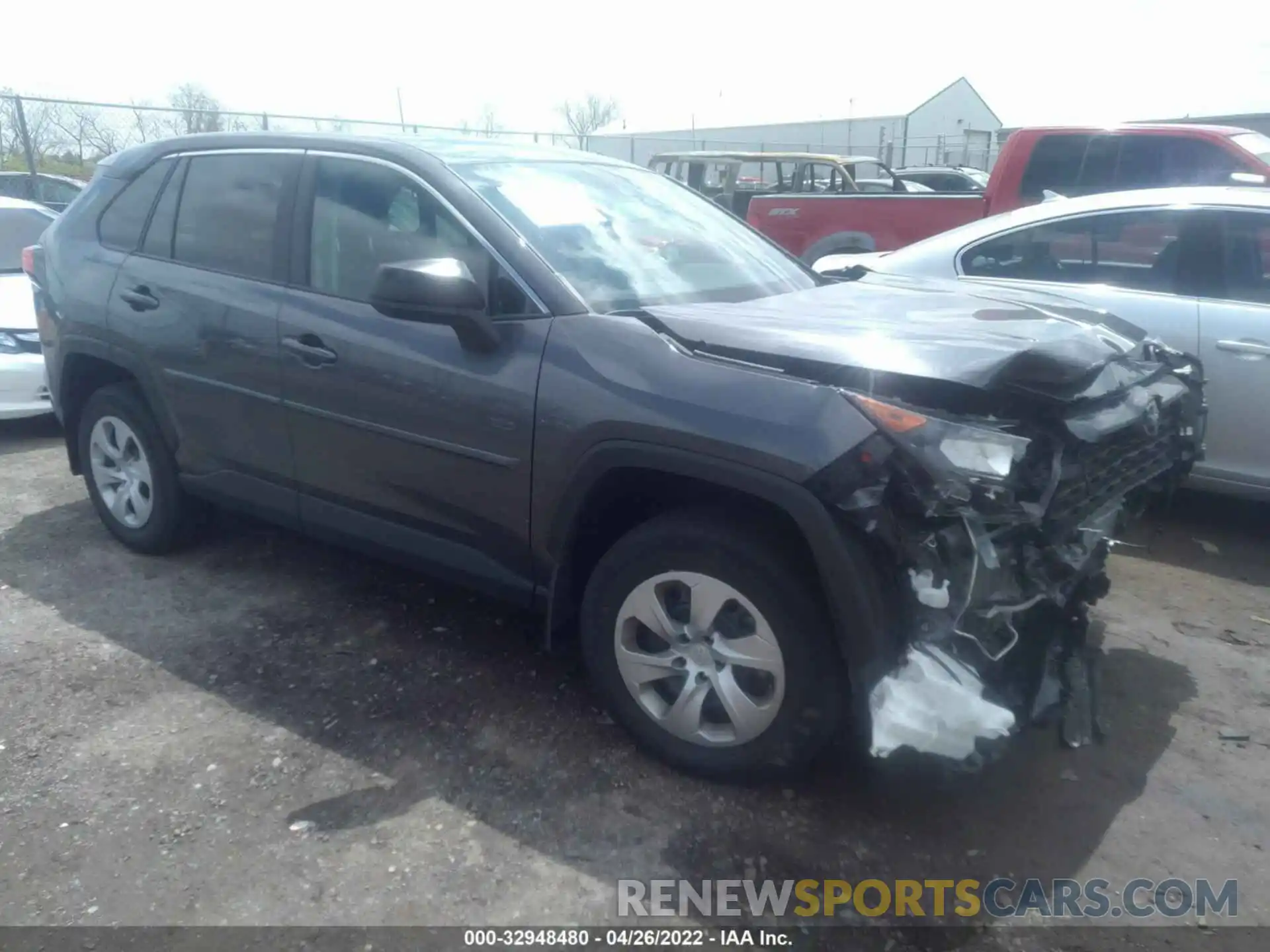 1 Photograph of a damaged car 2T3F1RFV7NC268966 TOYOTA RAV4 2022