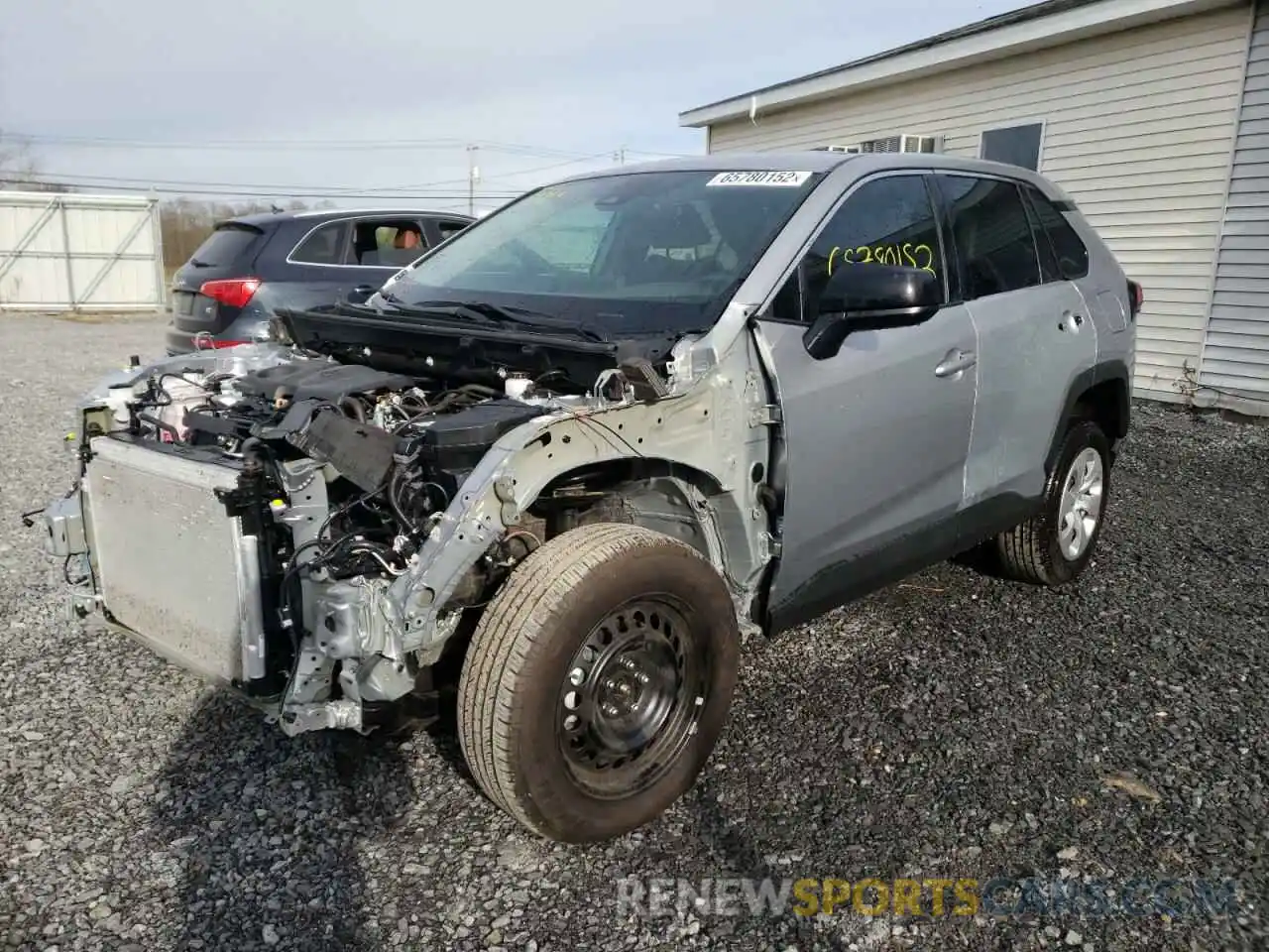 1 Photograph of a damaged car 2T3F1RFV7NC279577 TOYOTA RAV4 2022