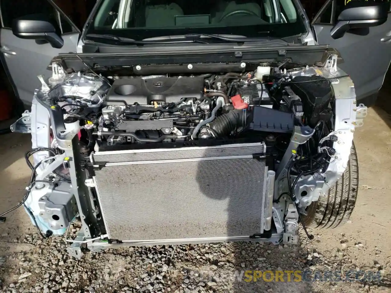 12 Photograph of a damaged car 2T3F1RFV7NC279577 TOYOTA RAV4 2022