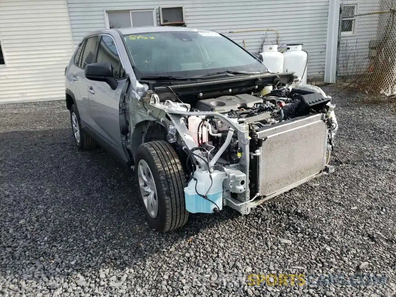 4 Photograph of a damaged car 2T3F1RFV7NC279577 TOYOTA RAV4 2022