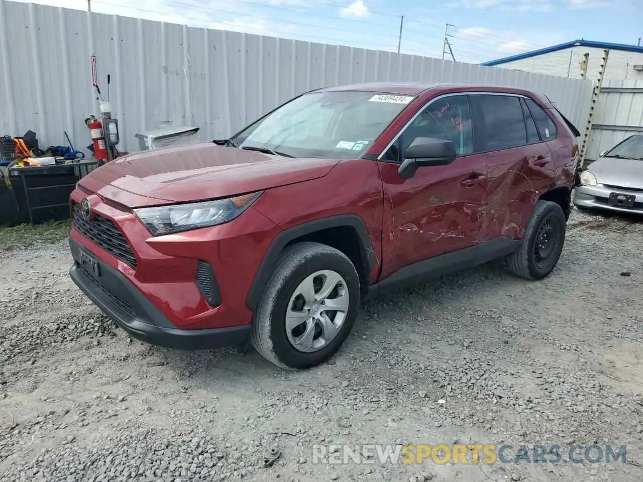 1 Photograph of a damaged car 2T3F1RFV7NW258534 TOYOTA RAV4 2022