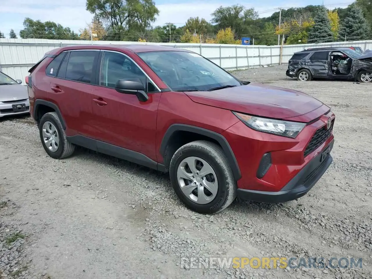 4 Photograph of a damaged car 2T3F1RFV7NW258534 TOYOTA RAV4 2022