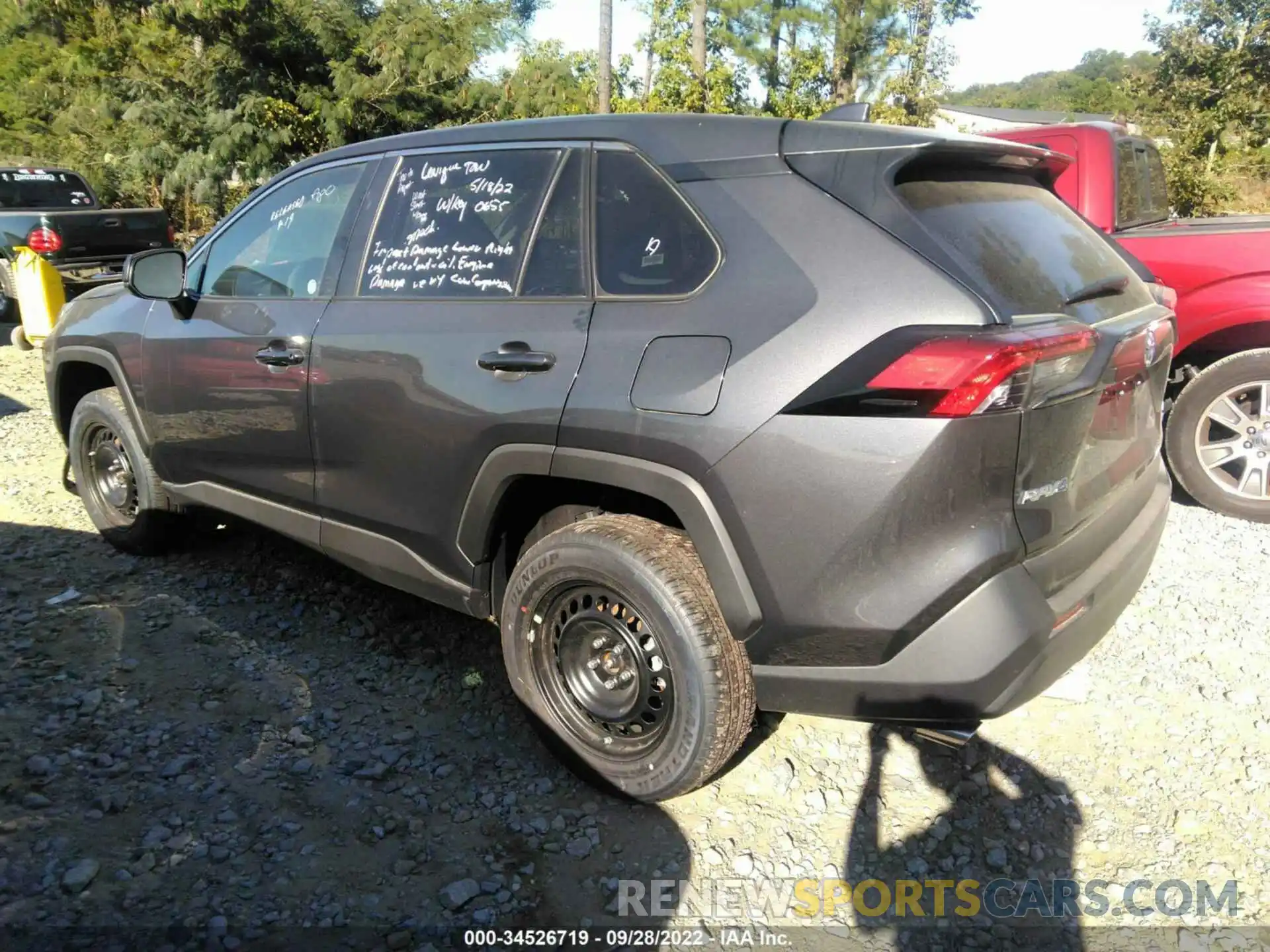 3 Photograph of a damaged car 2T3F1RFV7NW262650 TOYOTA RAV4 2022