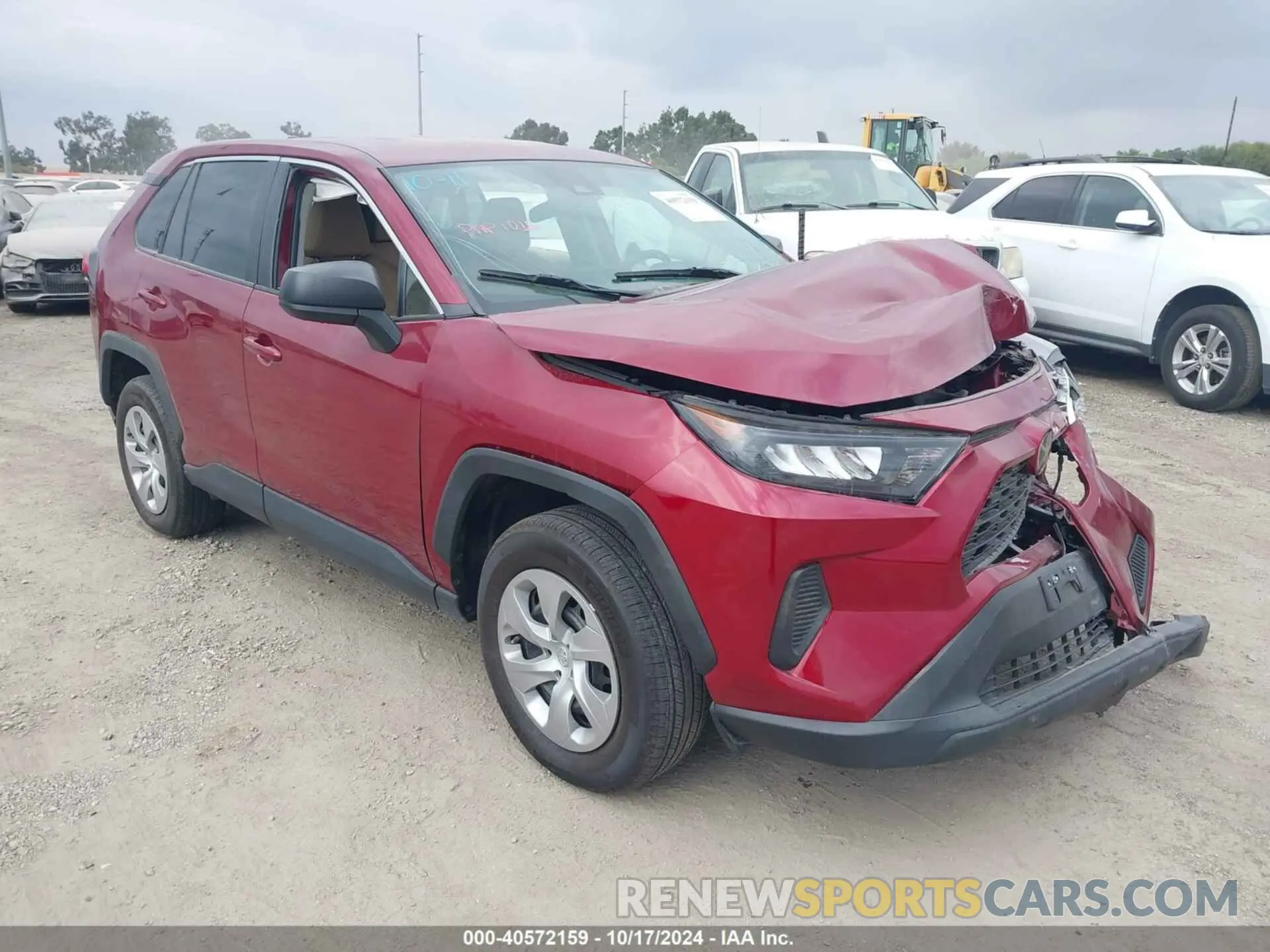 1 Photograph of a damaged car 2T3F1RFV7NW293557 TOYOTA RAV4 2022