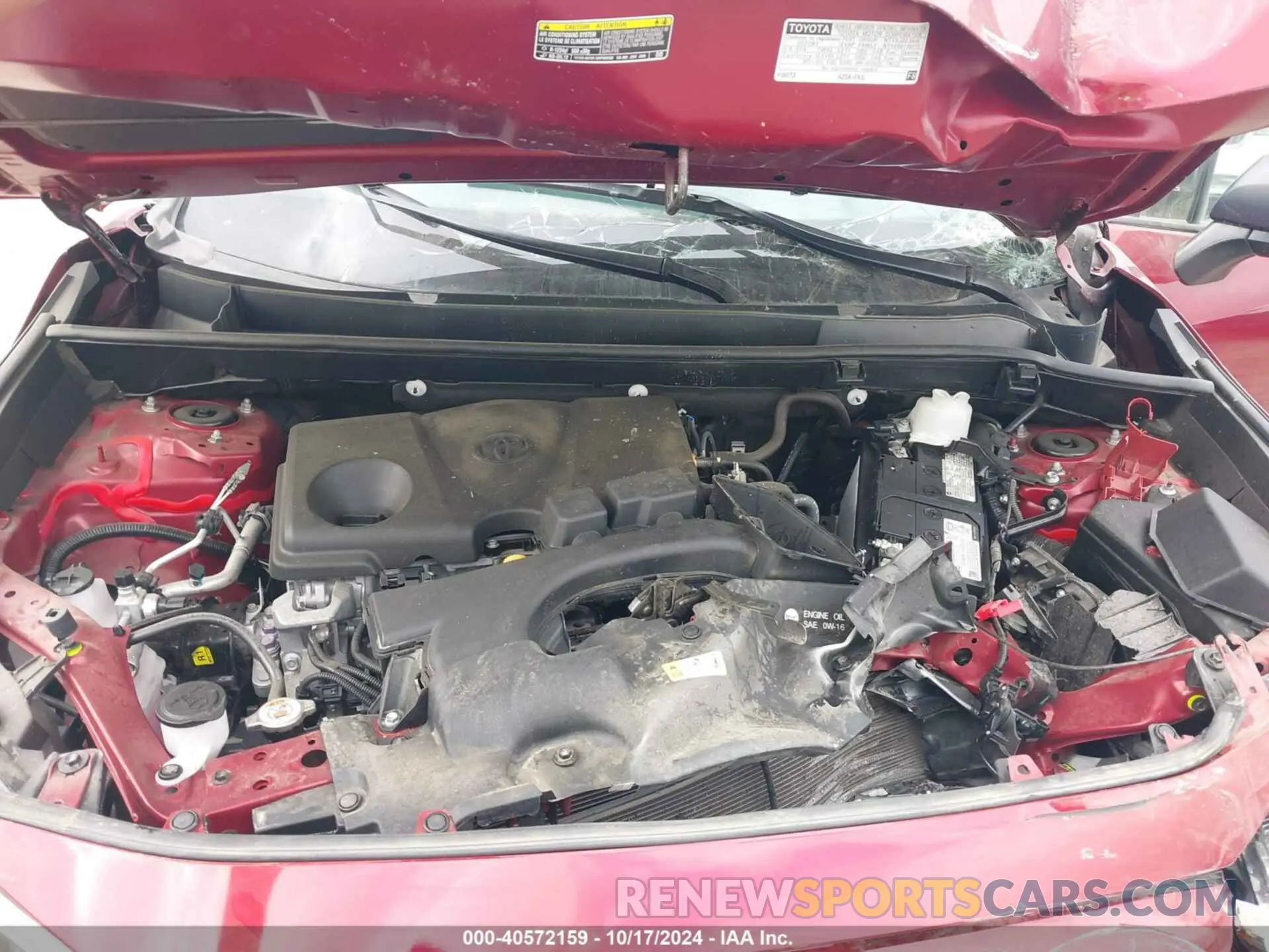 10 Photograph of a damaged car 2T3F1RFV7NW293557 TOYOTA RAV4 2022