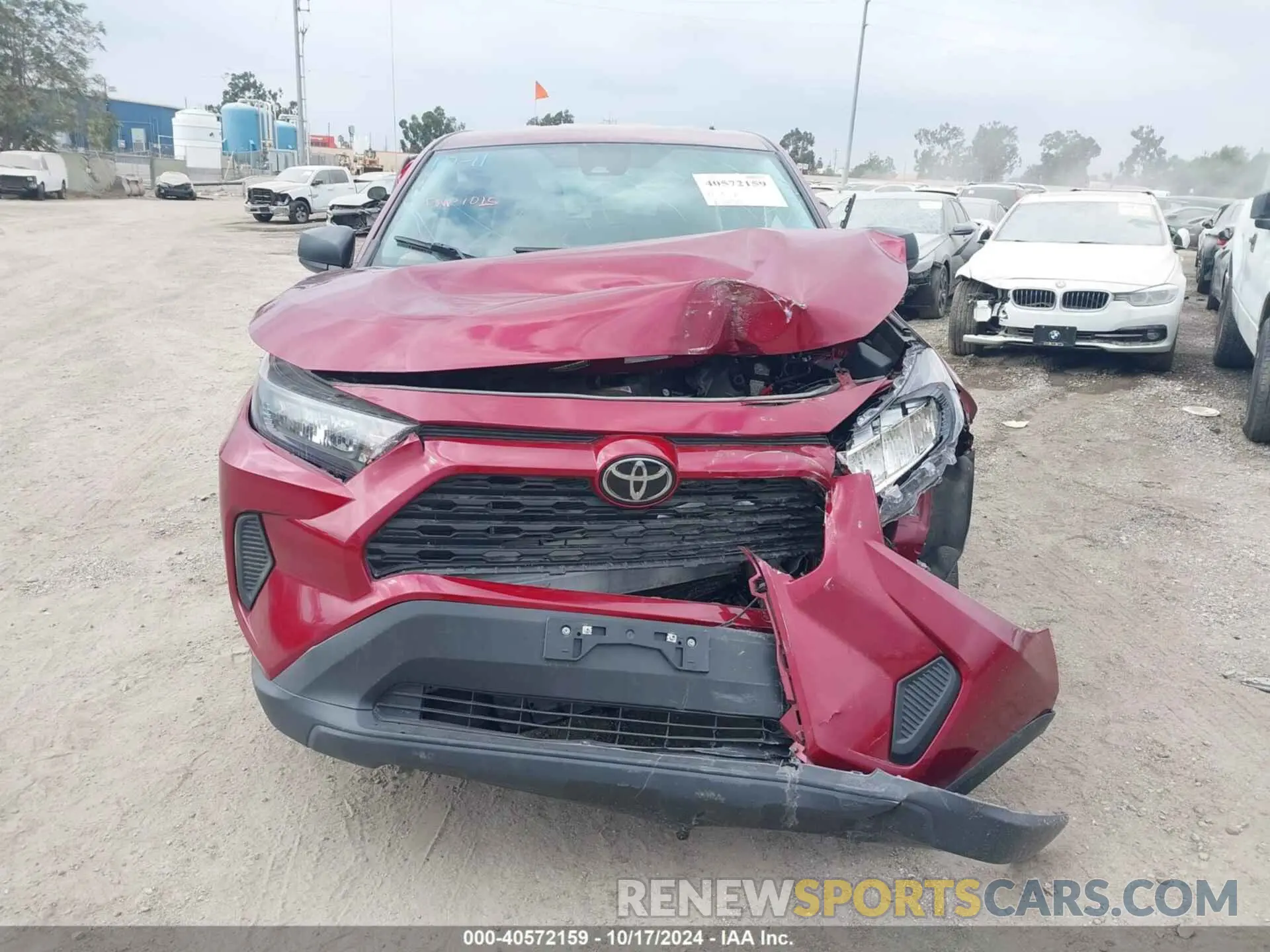 12 Photograph of a damaged car 2T3F1RFV7NW293557 TOYOTA RAV4 2022