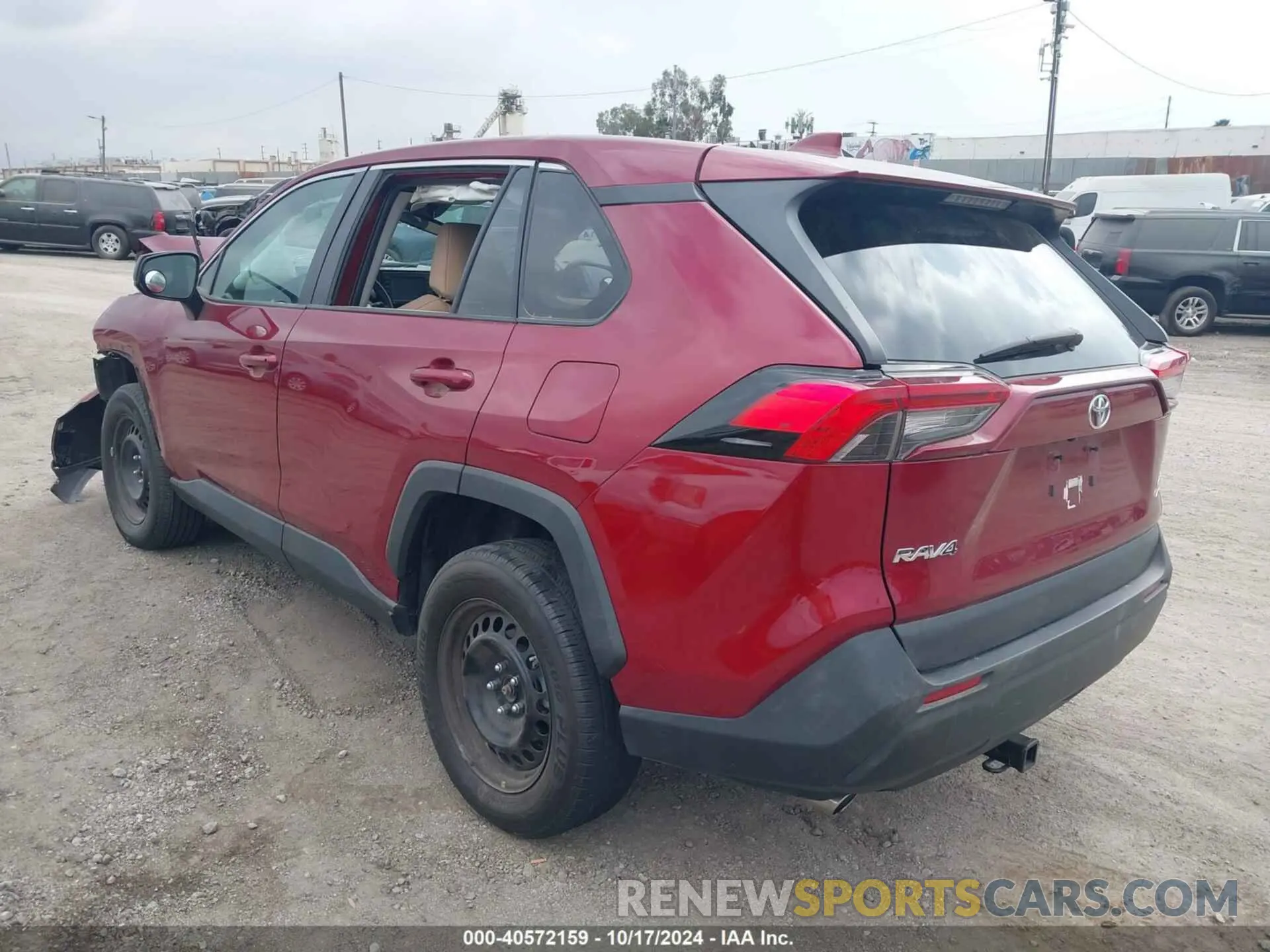 3 Photograph of a damaged car 2T3F1RFV7NW293557 TOYOTA RAV4 2022