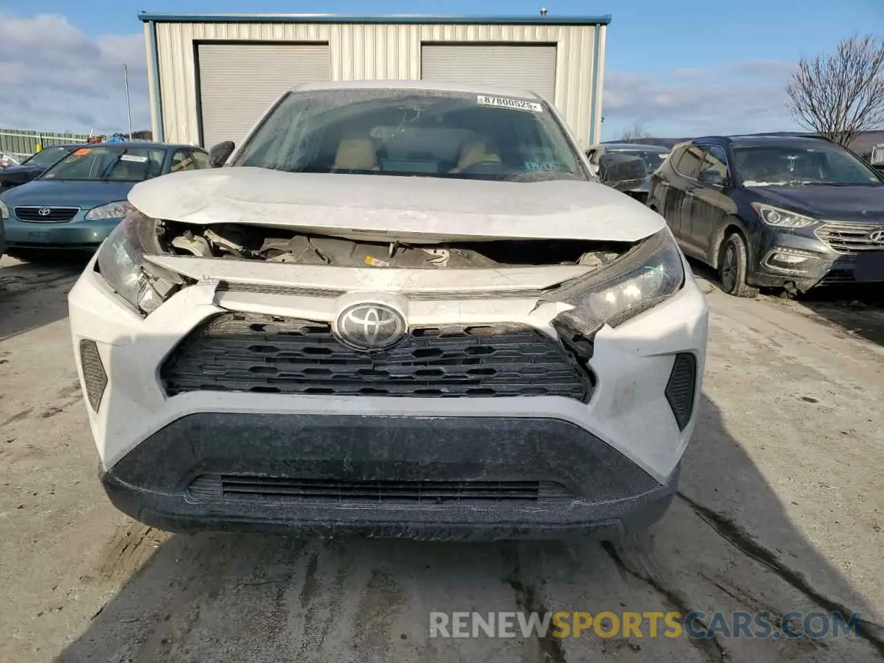 5 Photograph of a damaged car 2T3F1RFV8NC299689 TOYOTA RAV4 2022