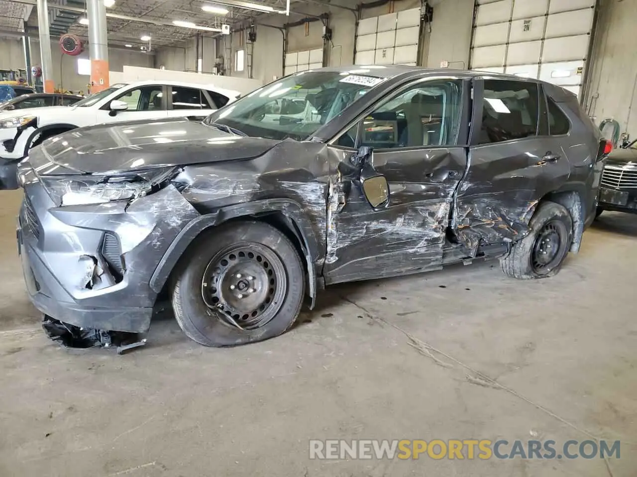 1 Photograph of a damaged car 2T3F1RFV8NC314904 TOYOTA RAV4 2022