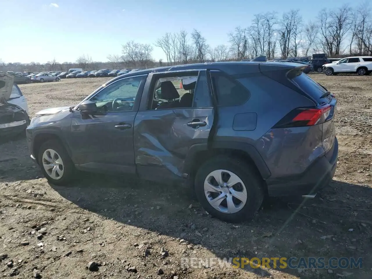 2 Photograph of a damaged car 2T3F1RFV8NW289839 TOYOTA RAV4 2022