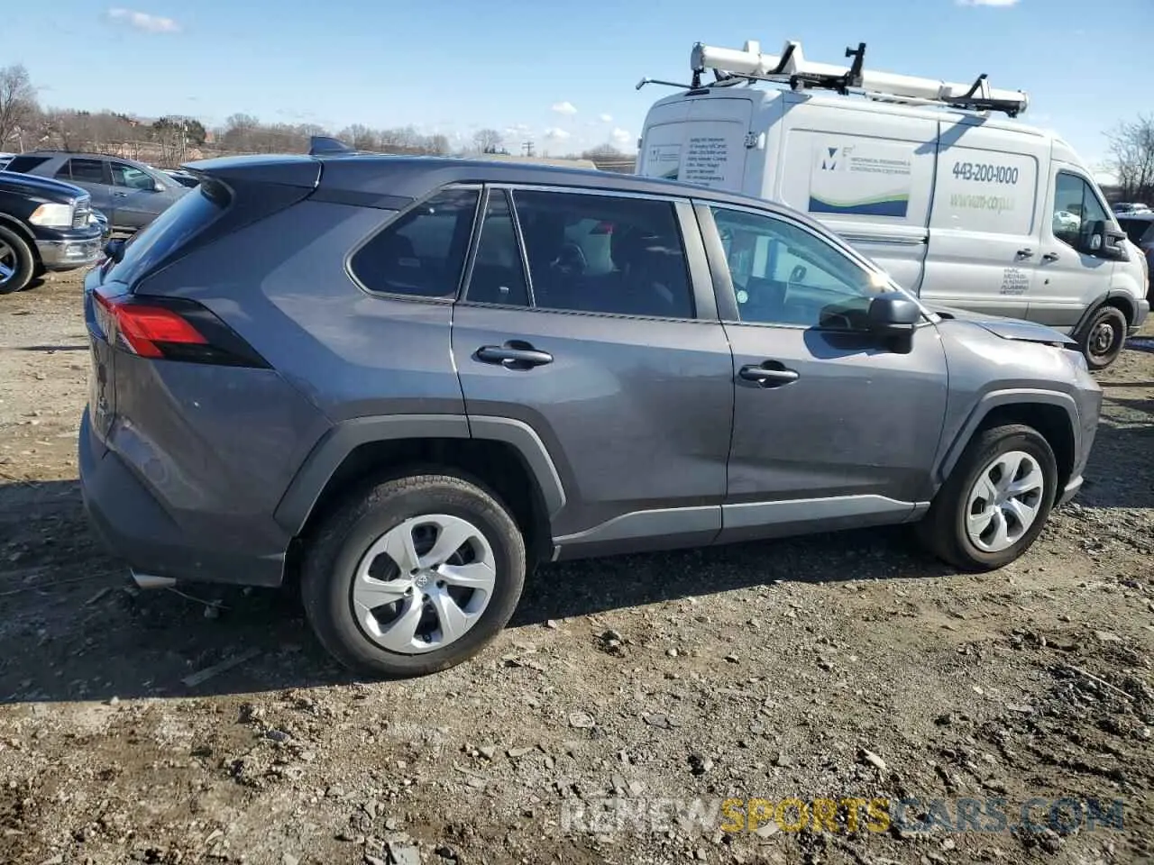3 Photograph of a damaged car 2T3F1RFV8NW289839 TOYOTA RAV4 2022