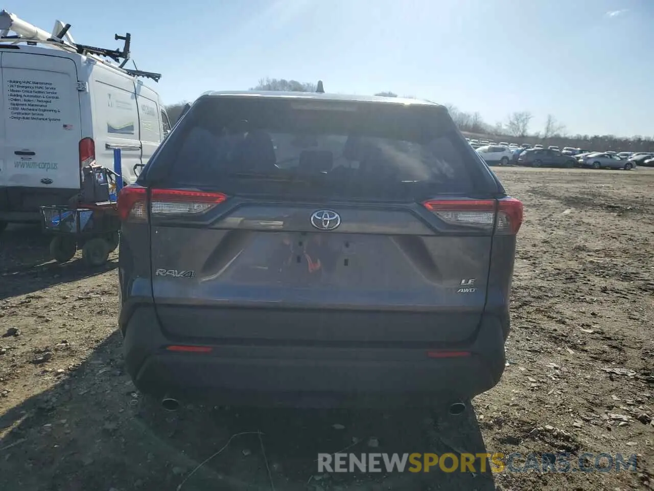 6 Photograph of a damaged car 2T3F1RFV8NW289839 TOYOTA RAV4 2022