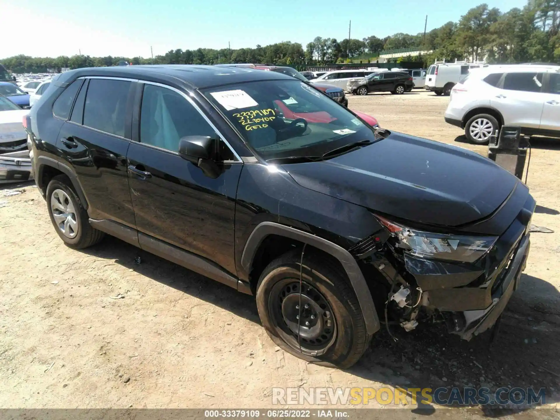 1 Photograph of a damaged car 2T3F1RFV9NC263395 TOYOTA RAV4 2022