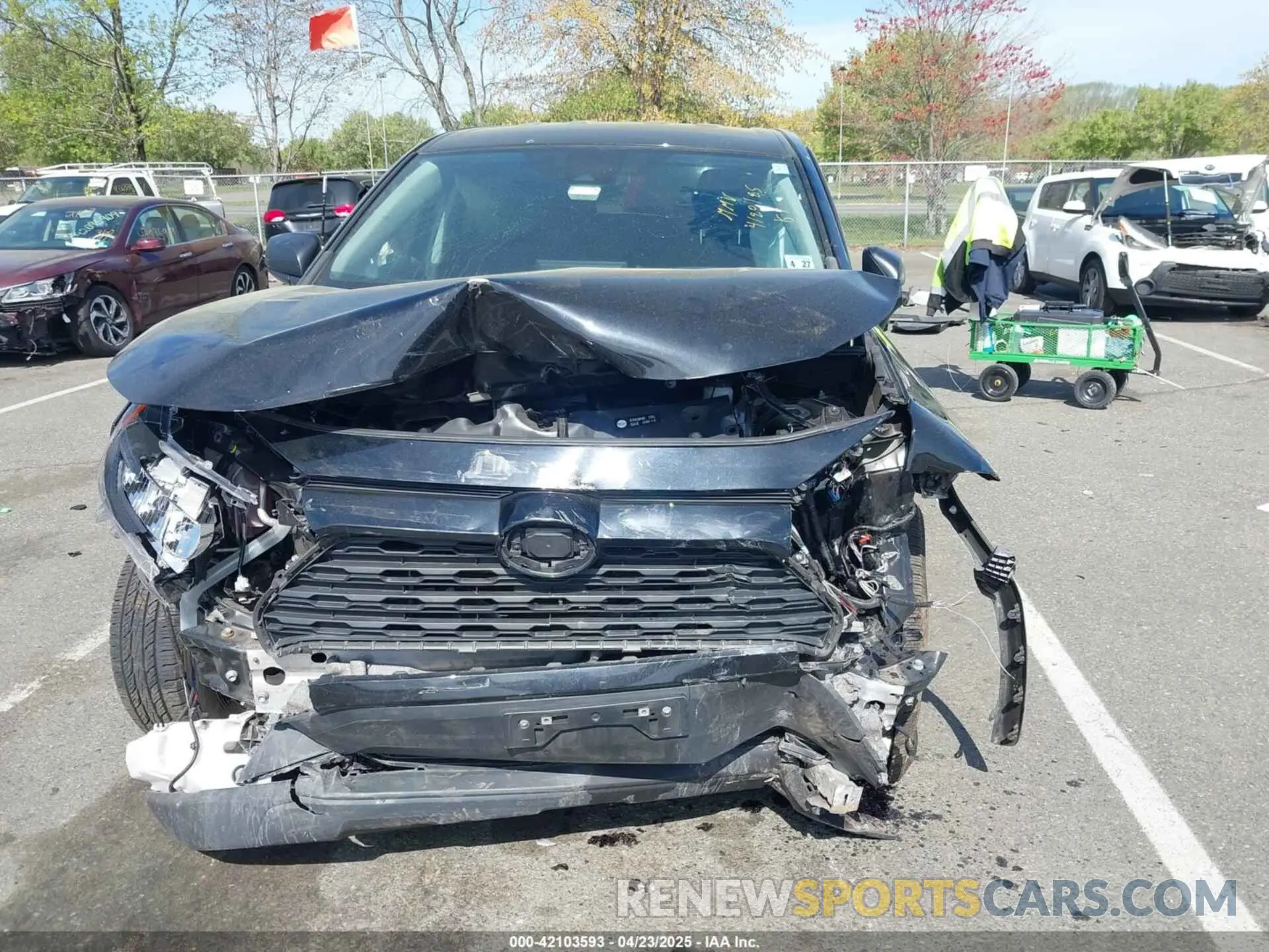 13 Photograph of a damaged car 2T3F1RFV9NC269164 TOYOTA RAV4 2022