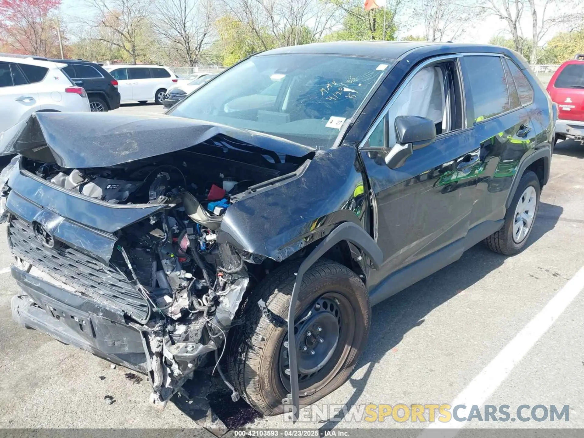 2 Photograph of a damaged car 2T3F1RFV9NC269164 TOYOTA RAV4 2022