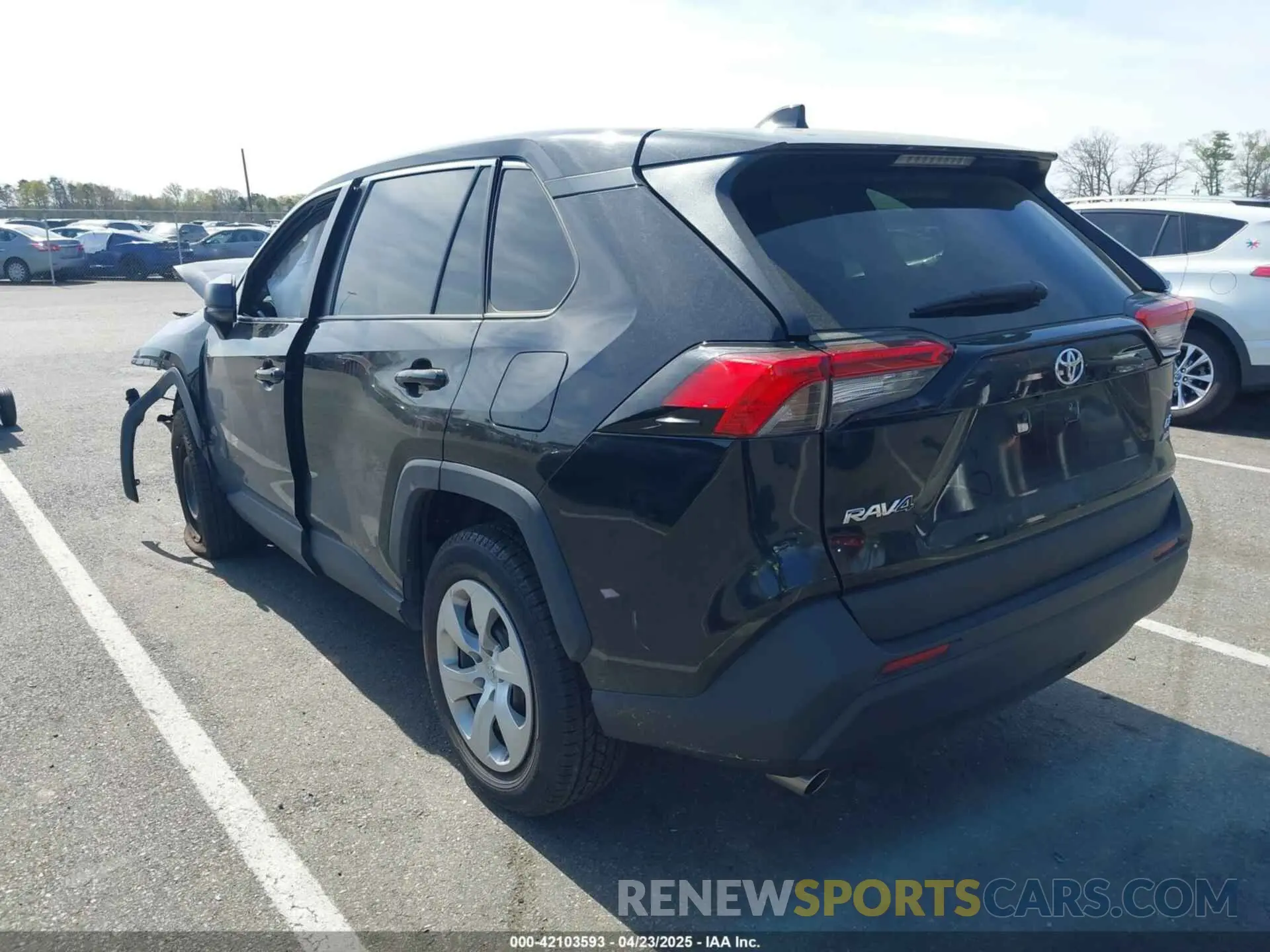 3 Photograph of a damaged car 2T3F1RFV9NC269164 TOYOTA RAV4 2022