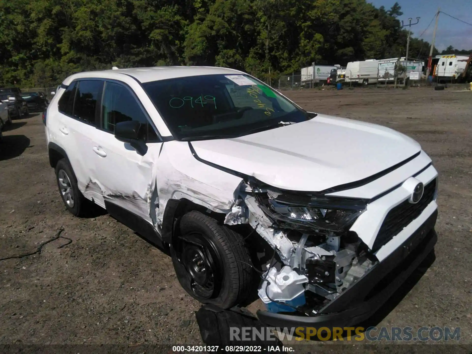 6 Photograph of a damaged car 2T3F1RFV9NC271805 TOYOTA RAV4 2022