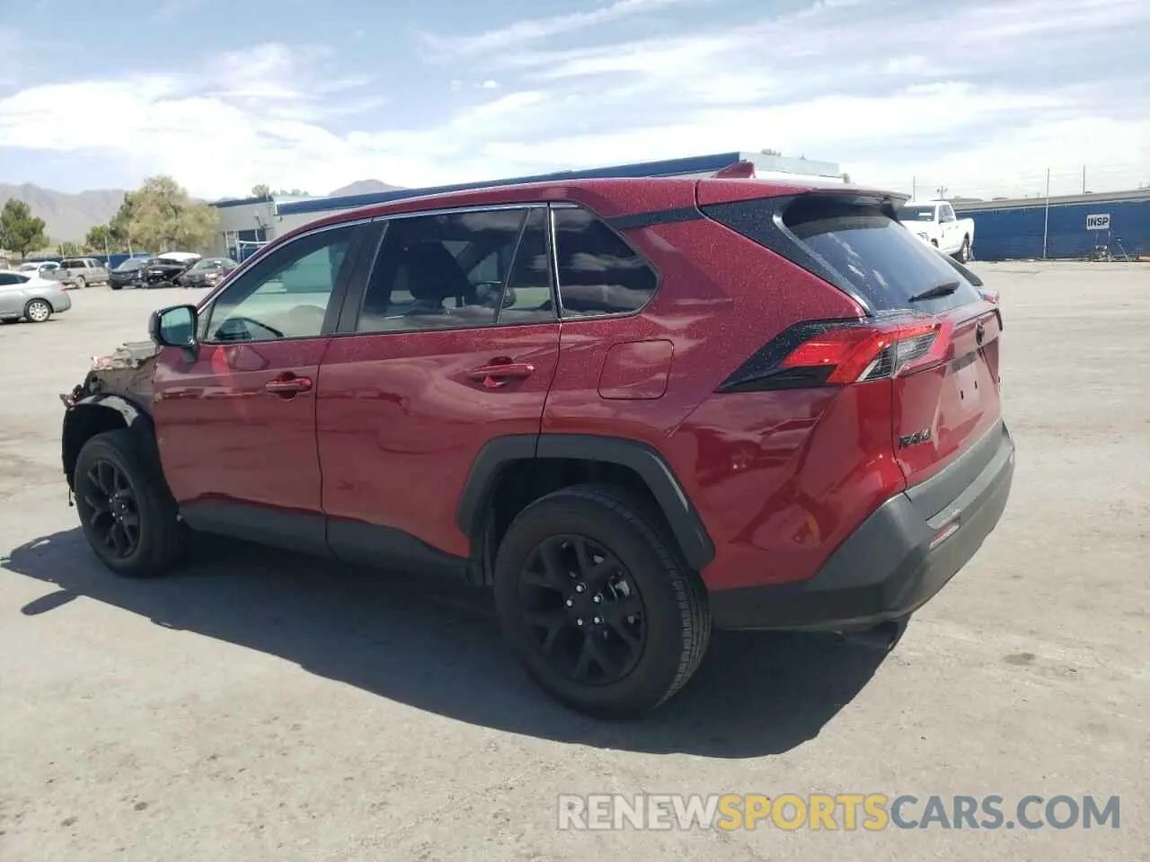 2 Photograph of a damaged car 2T3F1RFV9NW305062 TOYOTA RAV4 2022