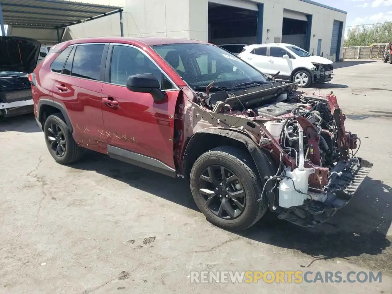 4 Photograph of a damaged car 2T3F1RFV9NW305062 TOYOTA RAV4 2022