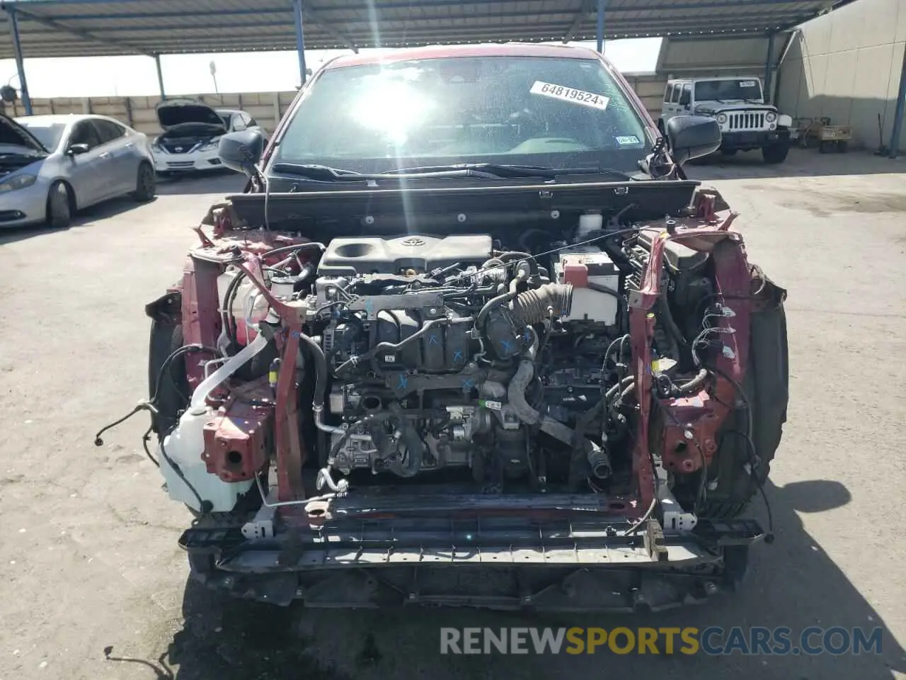5 Photograph of a damaged car 2T3F1RFV9NW305062 TOYOTA RAV4 2022