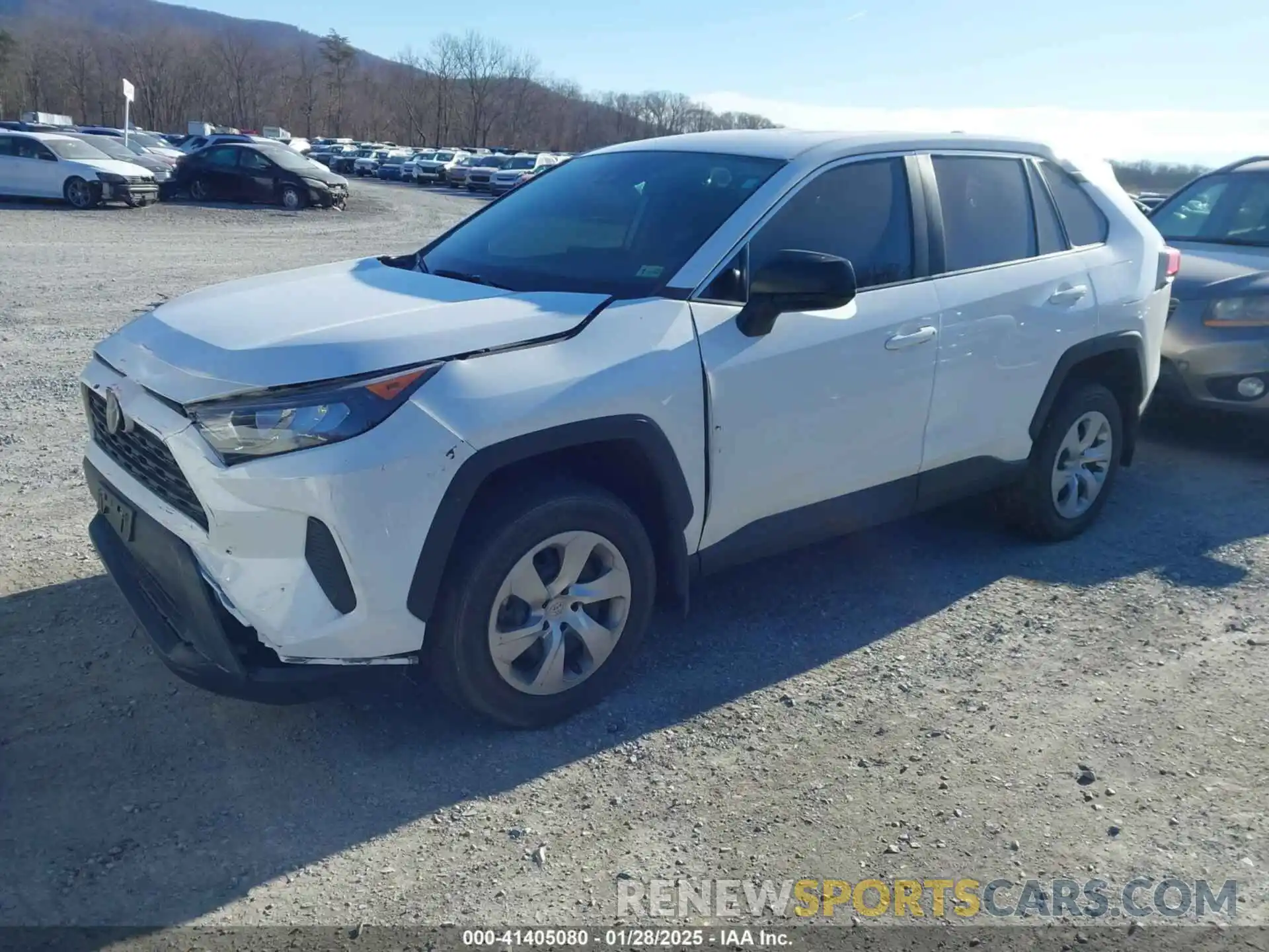 2 Photograph of a damaged car 2T3F1RFV9NW310343 TOYOTA RAV4 2022