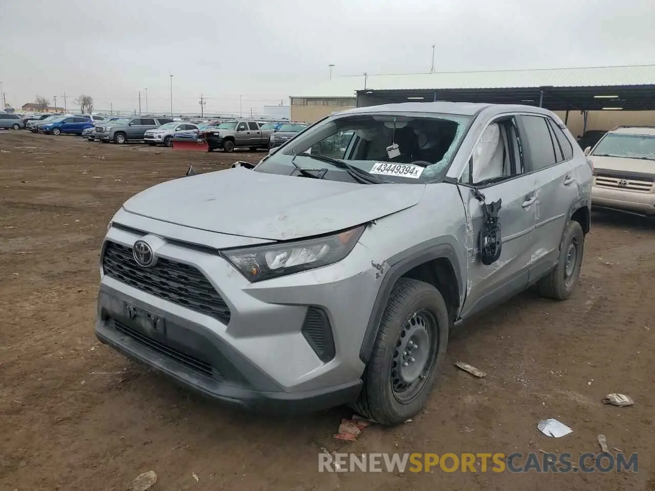 1 Photograph of a damaged car 2T3F1RFV9NW324551 TOYOTA RAV4 2022