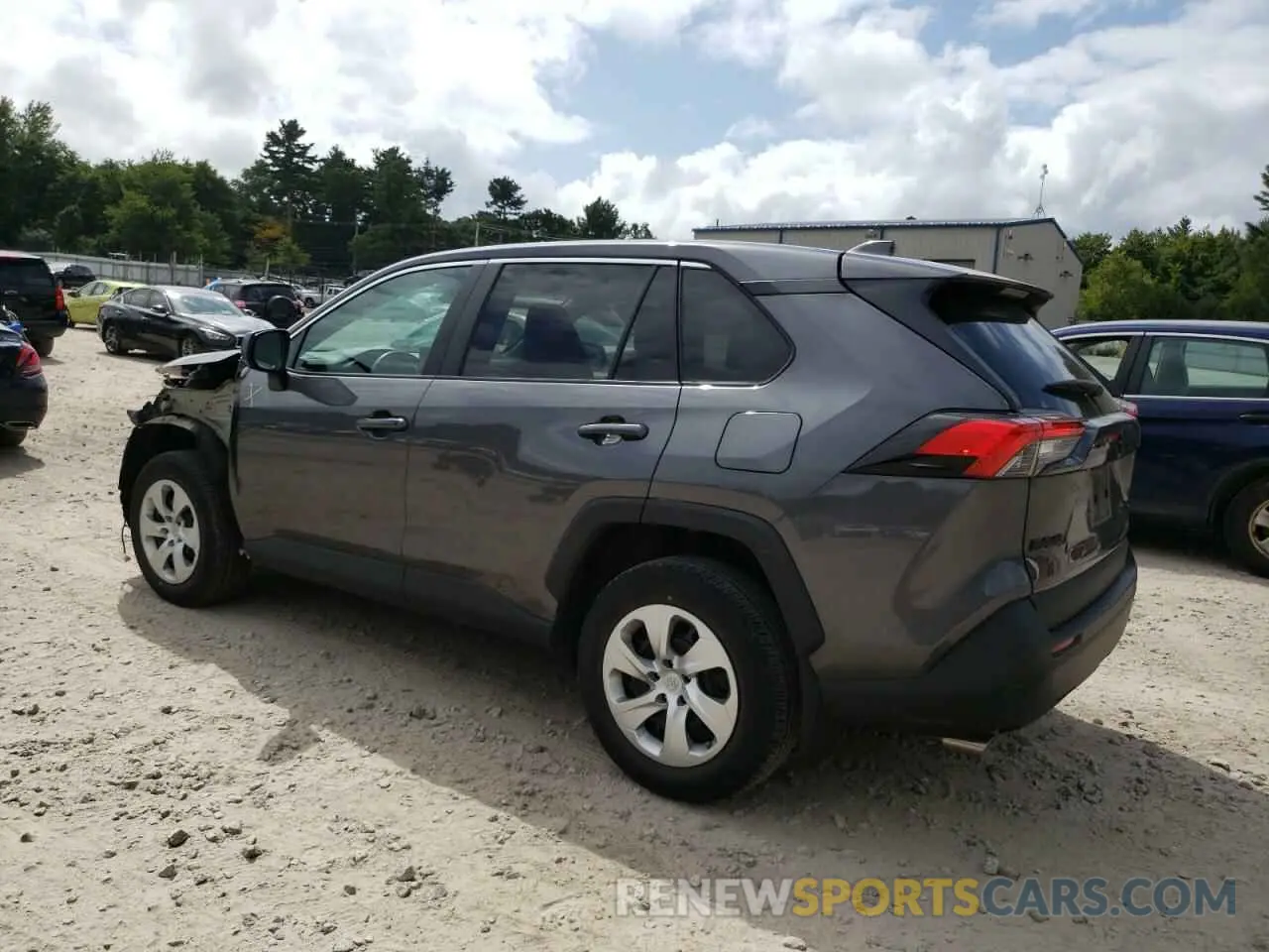 2 Photograph of a damaged car 2T3F1RFVXNC260067 TOYOTA RAV4 2022