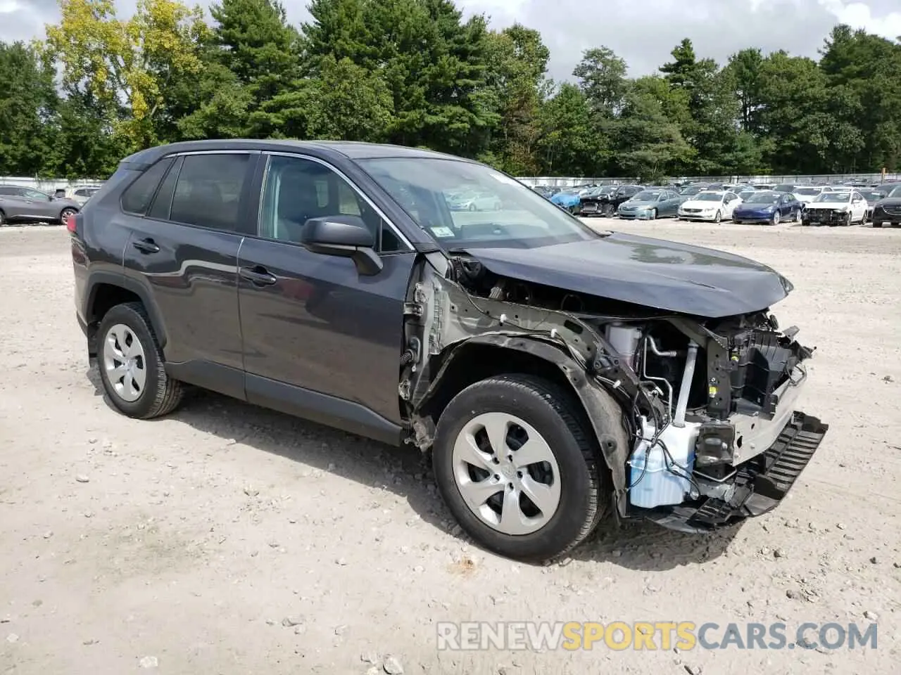 4 Photograph of a damaged car 2T3F1RFVXNC260067 TOYOTA RAV4 2022