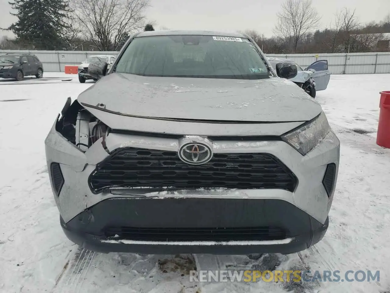 5 Photograph of a damaged car 2T3F1RFVXNC298026 TOYOTA RAV4 2022