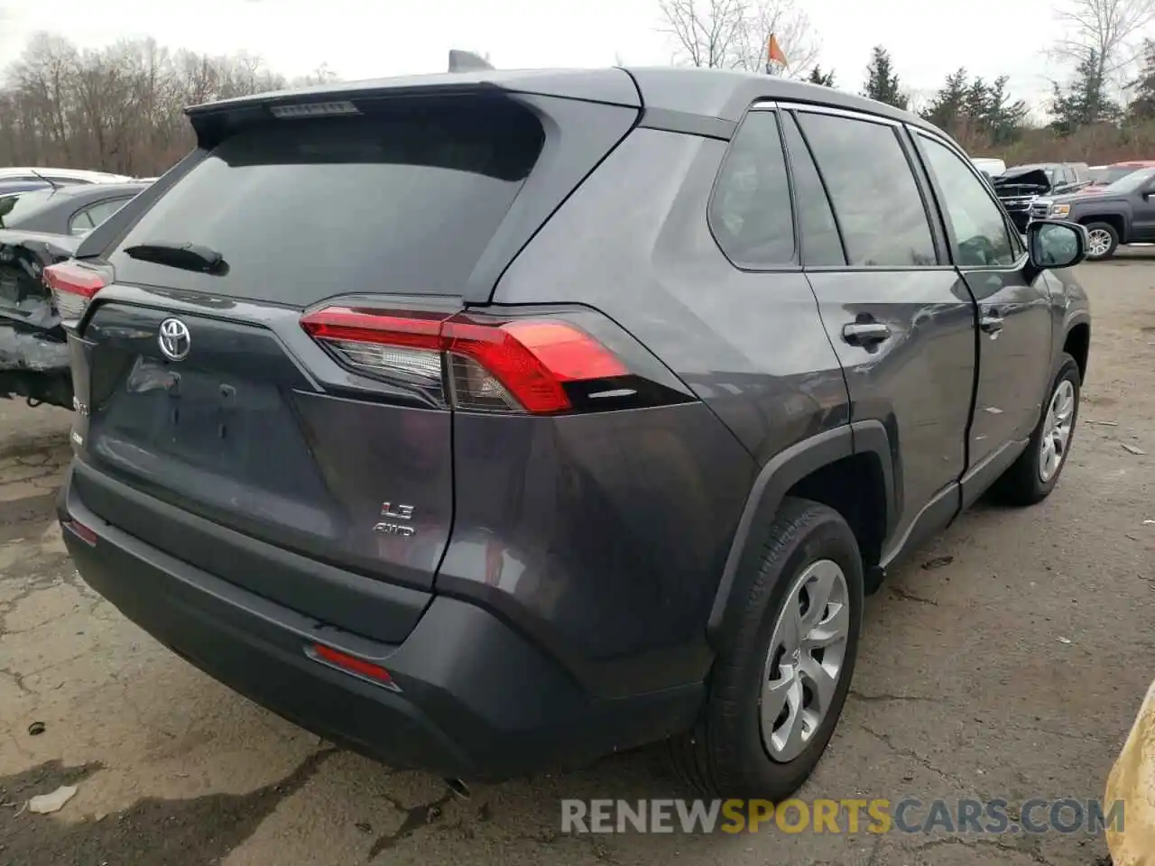 3 Photograph of a damaged car 2T3F1RFVXNW302249 TOYOTA RAV4 2022