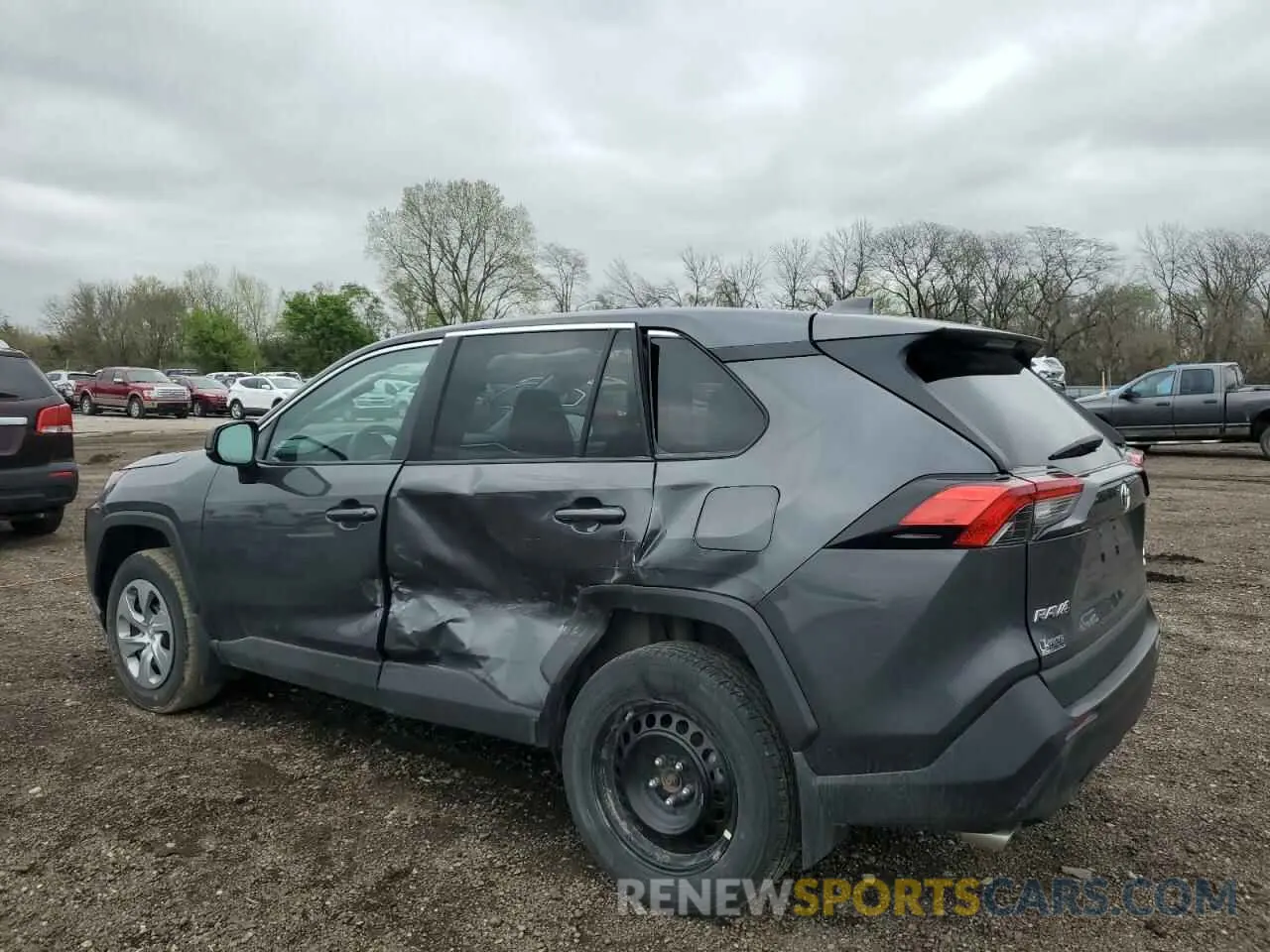 2 Photograph of a damaged car 2T3F1RFVXNW305409 TOYOTA RAV4 2022