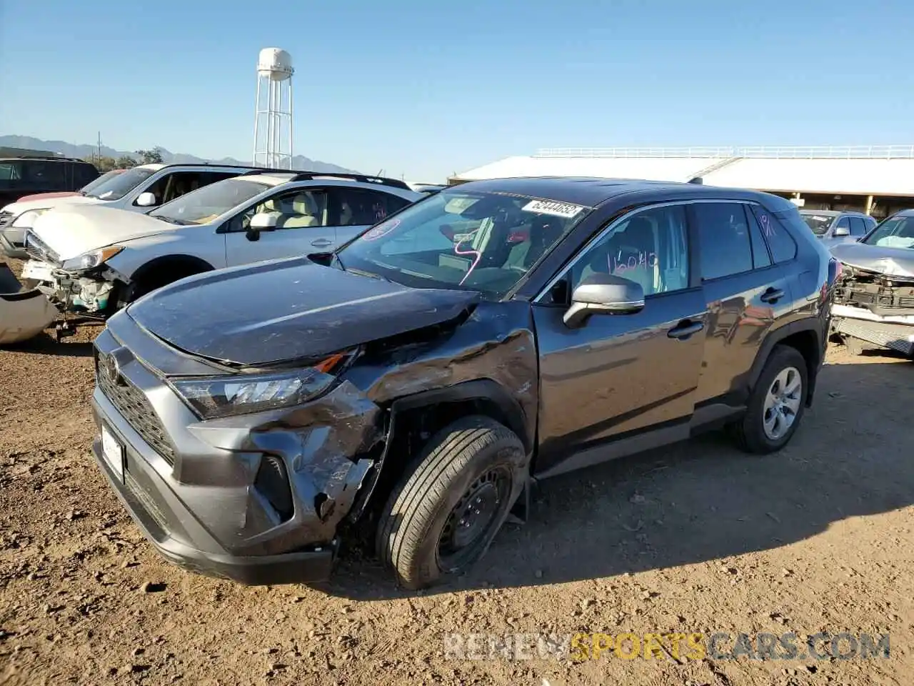 2 Photograph of a damaged car 2T3G1RFV0NC265542 TOYOTA RAV4 2022