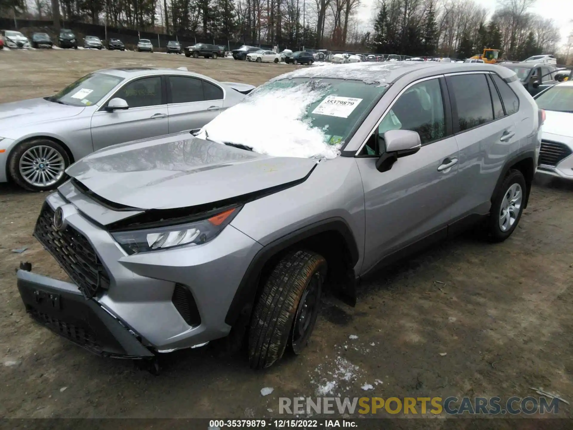 2 Photograph of a damaged car 2T3G1RFV0NC277318 TOYOTA RAV4 2022