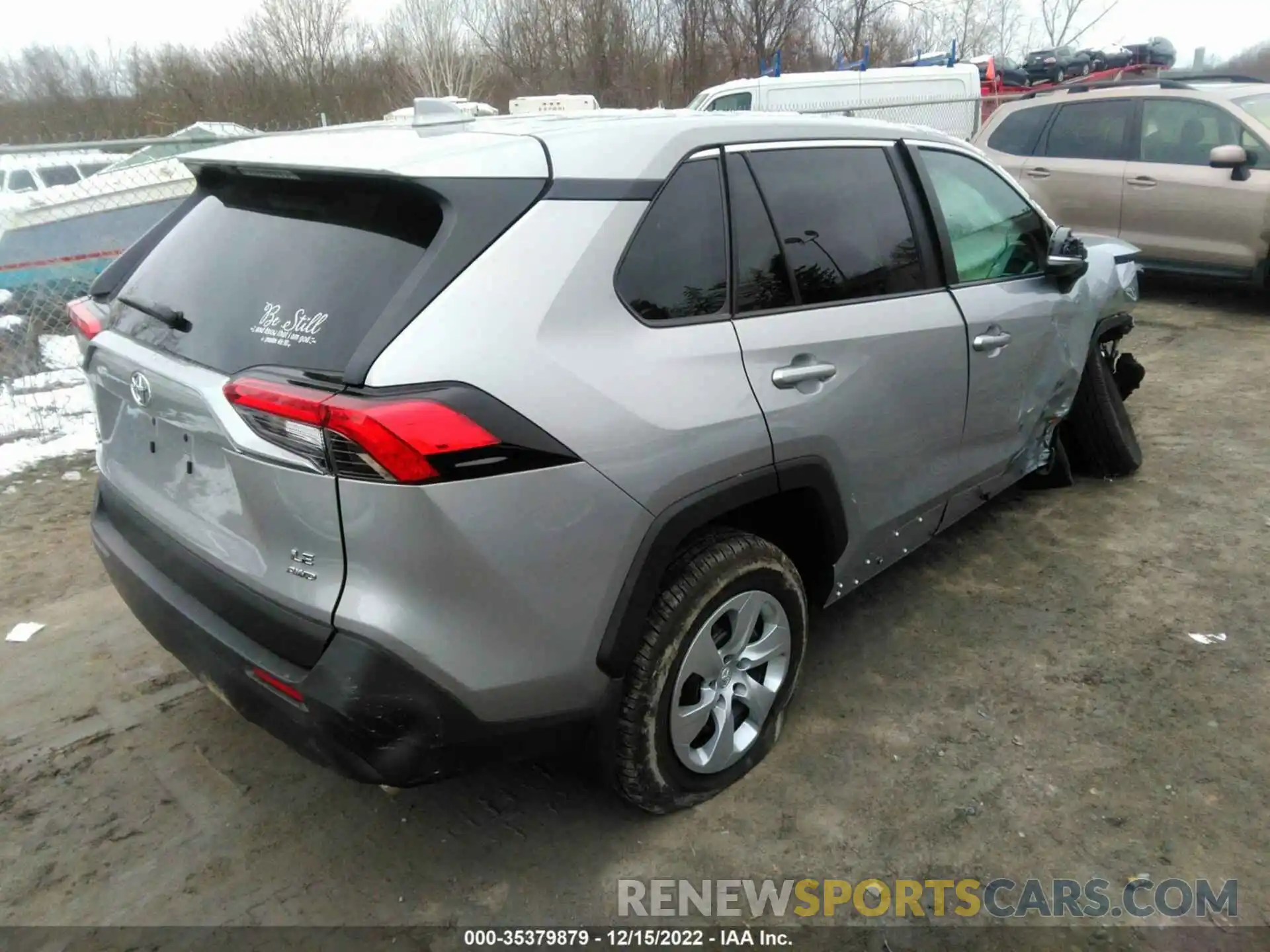 4 Photograph of a damaged car 2T3G1RFV0NC277318 TOYOTA RAV4 2022