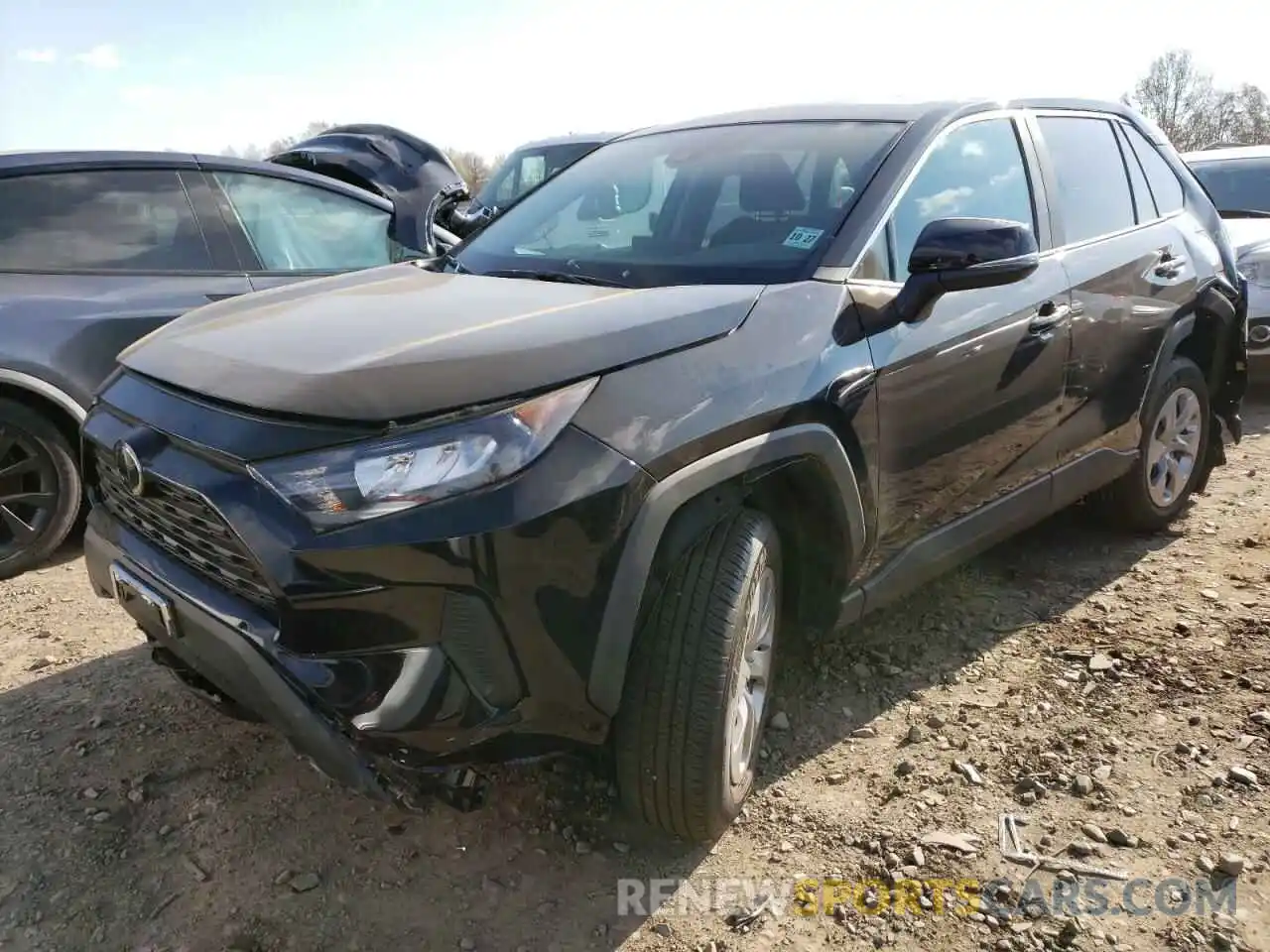 1 Photograph of a damaged car 2T3G1RFV0NC310270 TOYOTA RAV4 2022