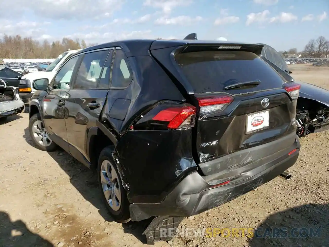 2 Photograph of a damaged car 2T3G1RFV0NC310270 TOYOTA RAV4 2022